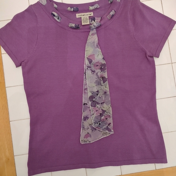 Notations Top NWOT - Picture 6 of 7